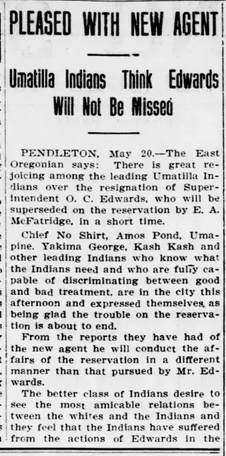 General news Newspaper clipping from May 20, 1907 5879383