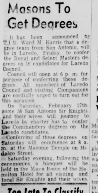 other Newspaper clipping from Feb 13, 1962 5879538