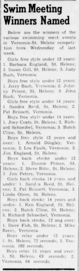 other Newspaper clipping from Aug 7, 1952 5879746