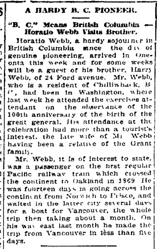 other Newspaper clipping from May 6, 1922 5879958