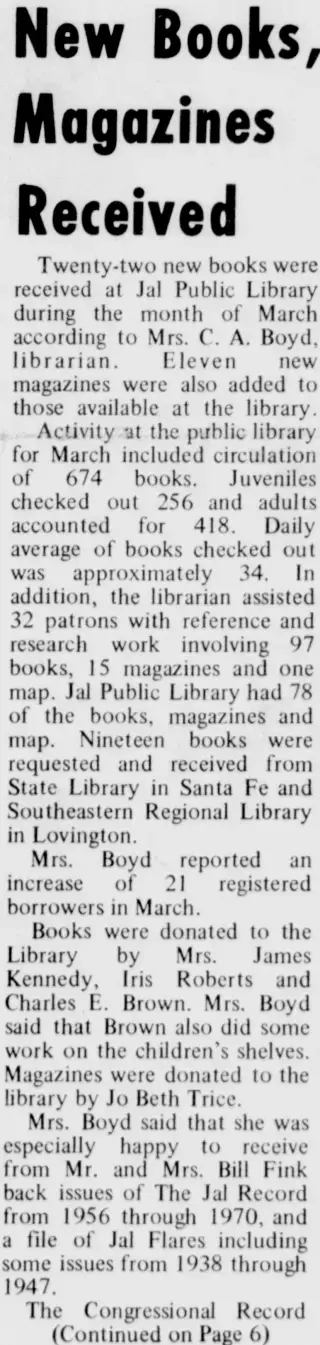 other Newspaper clipping from Apr 8, 1971 5879978