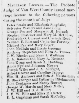other Newspaper clipping from Aug 4, 1871 5880925