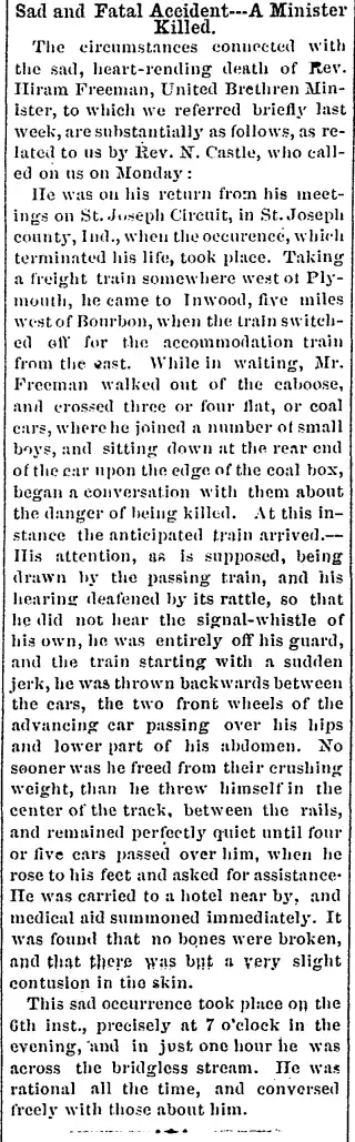 other Newspaper clipping from May 16, 1872 5880990