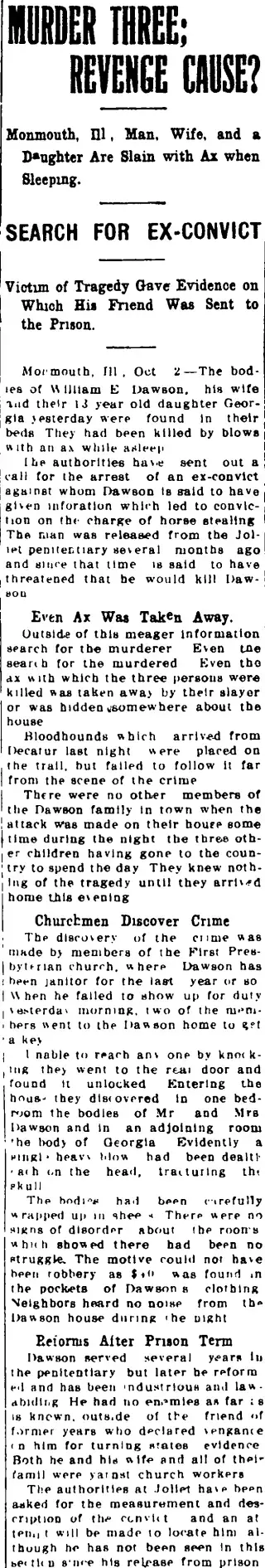 other Newspaper clipping from Oct 2, 1911 5881063