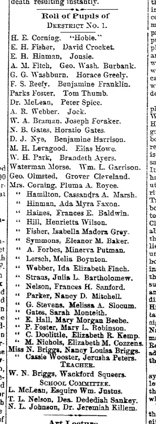 other Newspaper clipping from Sep 26, 1889 5881115
