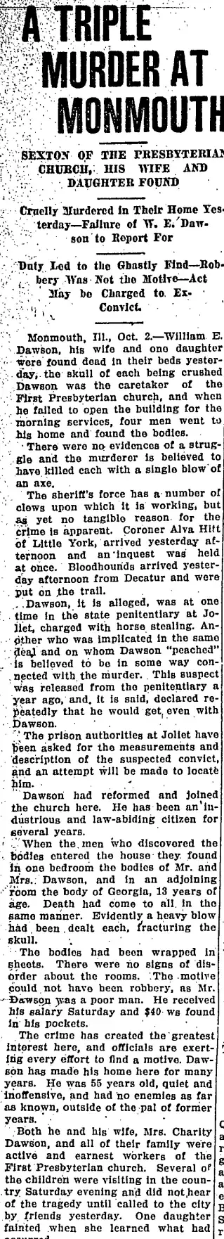 other Newspaper clipping from Oct 2, 1911 5881170