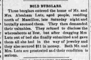 Crime Newspaper clipping from Aug 1, 1895 5881418