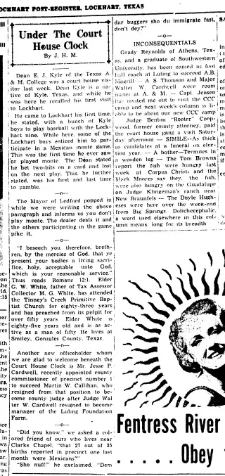 other Newspaper clipping from Aug 15, 1935 5882051