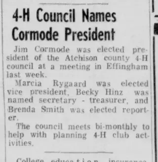 General news Newspaper clipping from Nov 30, 1958 5882111