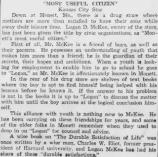 other Newspaper clipping from Feb 21, 1933 5882222