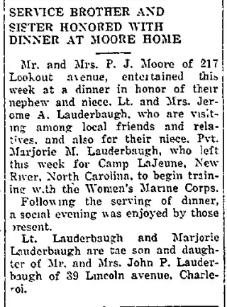 other Newspaper clipping from Oct 8, 1943 5882593