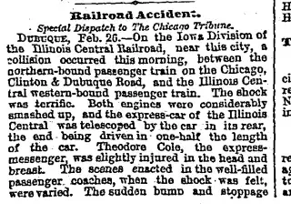 other Newspaper clipping from Feb 27, 1873 5882904