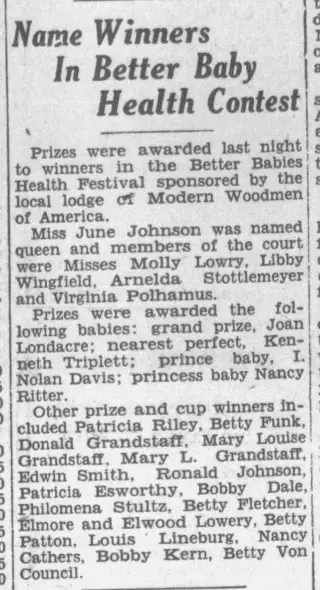 other Newspaper clipping from Sep 22, 1934 5883201