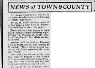 other Newspaper clipping from Oct 13, 1922 5883219