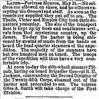 other Newspaper clipping from Jun 6, 1865 5883442
