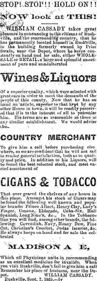 other Newspaper clipping from Aug 18, 1866 5883961