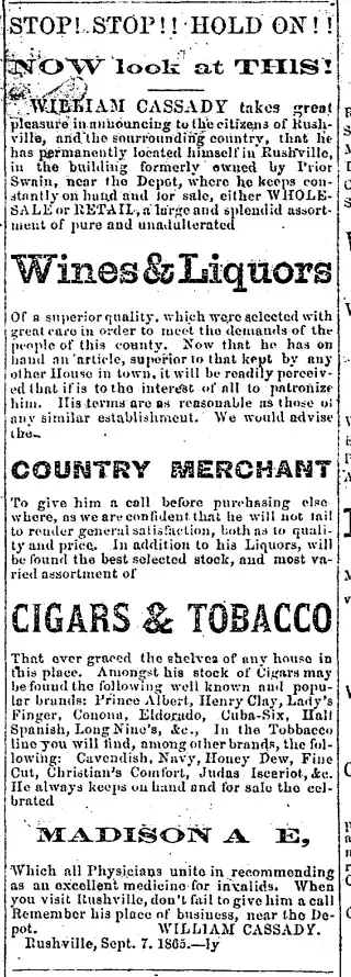 Business Newspaper clipping from Aug 18, 1866 5883964
