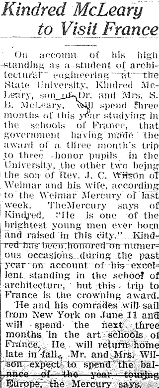 other Newspaper clipping from Jun 1, 1923 5883978