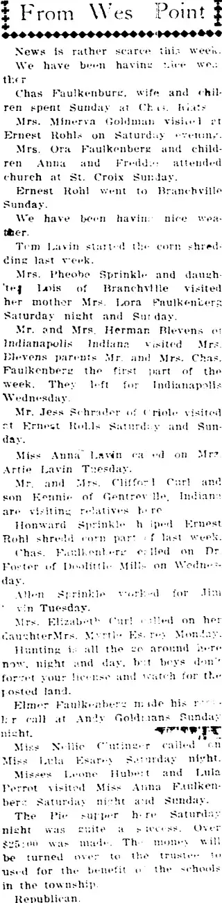 other Newspaper clipping from Dec 1, 1923 5884805