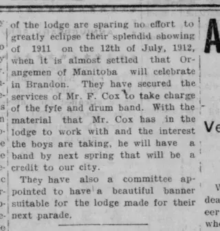 other Newspaper clipping from Dec 7, 1911 5885039