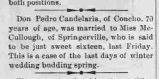 Marriage Newspaper clipping from Aug 20, 1891 5885041