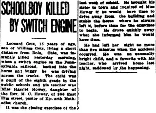 other Newspaper clipping from Apr 26, 1916 5885272
