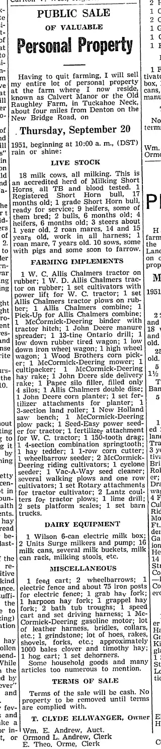 Business Newspaper clipping from Sep 7, 1951 5885421