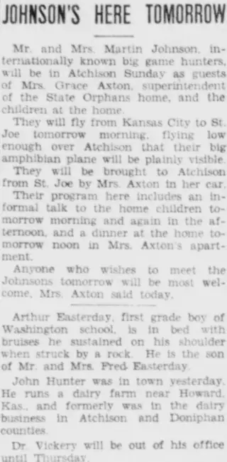 other Newspaper clipping from May 18, 1935 5885528