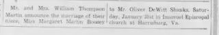 Marriage Newspaper clipping from Feb 15, 1942 5886298