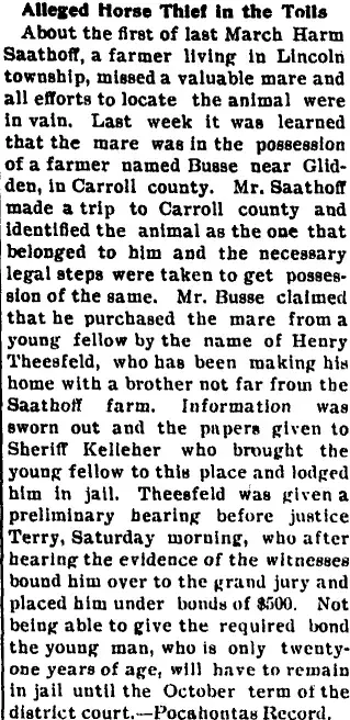 other Newspaper clipping from Jul 28, 1904 5886854