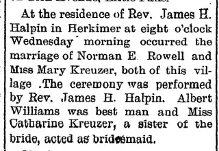 Marriage Newspaper clipping from Jun 12, 1901 5886945
