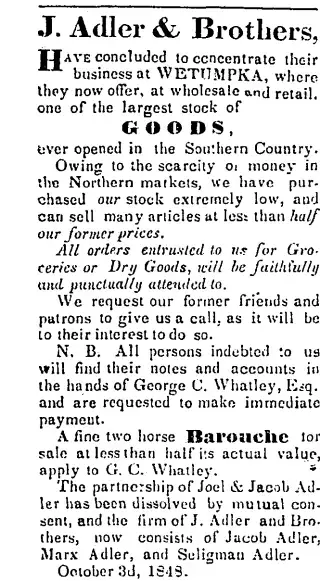 Business Newspaper clipping from Mar 1, 1849 5887214