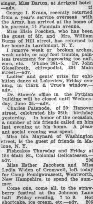 other Newspaper clipping from Jun 19, 1919 5887665