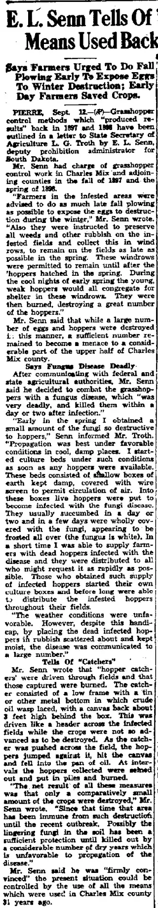 other Newspaper clipping from Sep 12, 1931 5887804