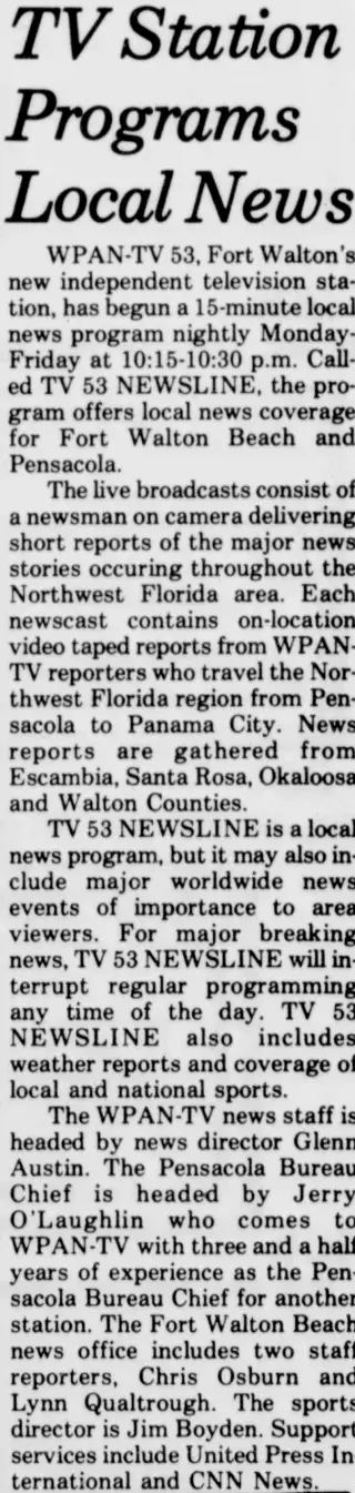 other Newspaper clipping from May 2, 1984 5888022