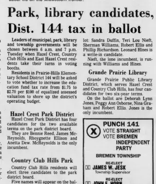 other Newspaper clipping from Apr 18, 1993 5888098