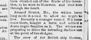 other Newspaper clipping from Sep 18, 1889 5888756