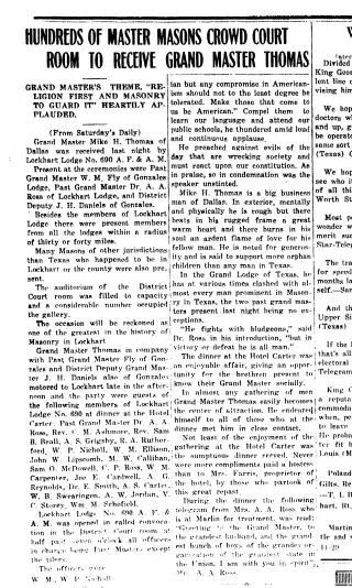 other Newspaper clipping from Nov 29, 1923 5889167