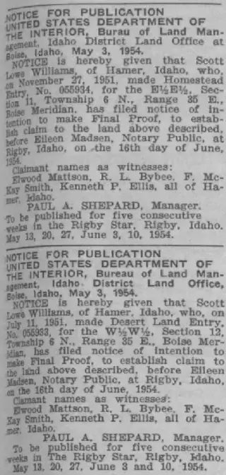 other Newspaper clipping from Jun 3, 1954 5889436