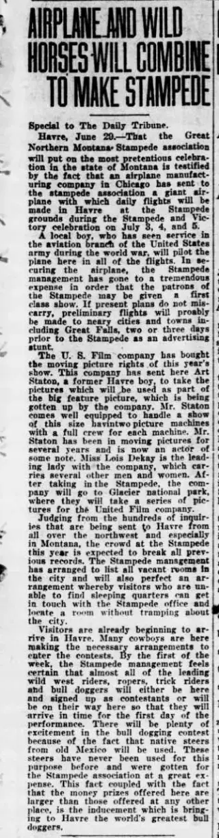 other Newspaper clipping from Jun 30, 1919 5889791