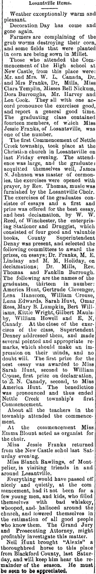 other Newspaper clipping from Jun 4, 1890 5889974