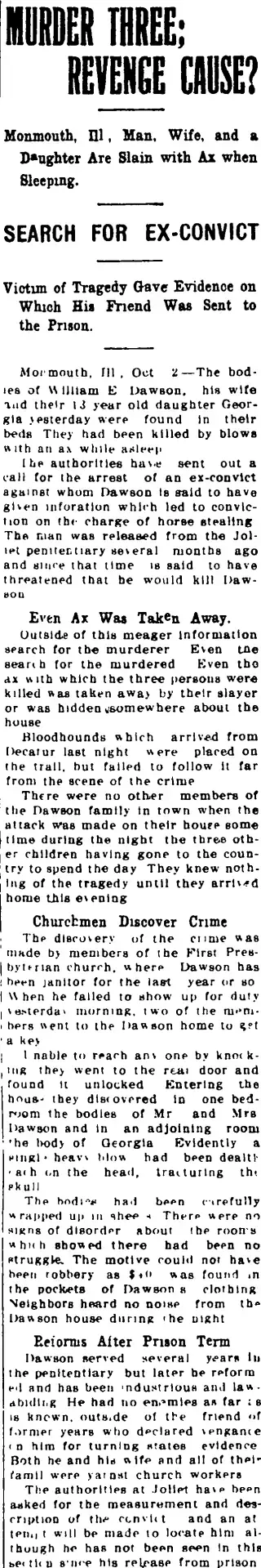 other Newspaper clipping from Oct 2, 1911 5890729
