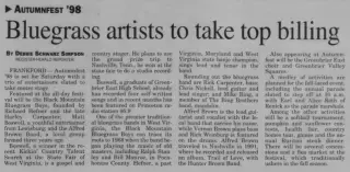other Newspaper clipping from Sep 25, 1998 5891123