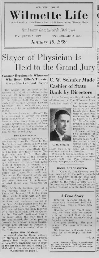 other Newspaper clipping from Jan 19, 1939 5891603