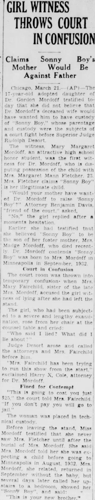 other Newspaper clipping from Mar 21, 1936 5891761