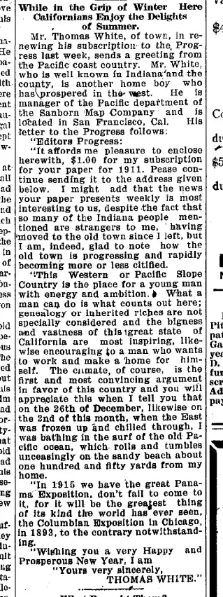 other Newspaper clipping from Jan 18, 1911 5891882