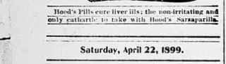 other Newspaper clipping from Apr 22, 1899 5891900