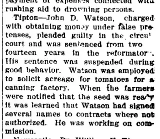 Crime Newspaper clipping from Sep 10, 1913 5891903