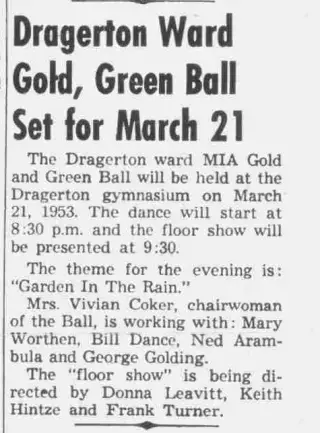 other Newspaper clipping from Mar 19, 1953 5892015