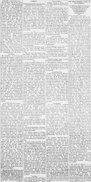 other Newspaper clipping from Mar 18, 1886 5892065